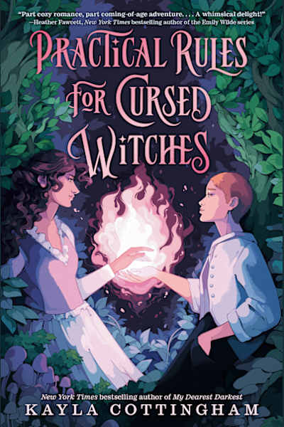 Book cover for Practical Rules for Cursed Witches by Kayla Cottingham