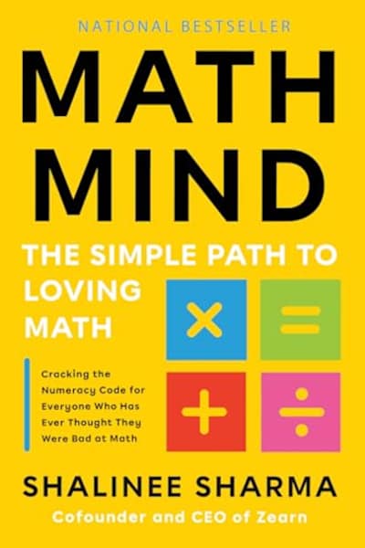 Book cover for Math Mind by Shalinee Sharma