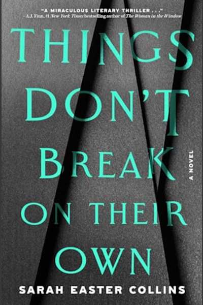 Book cover for Things Don't Break on Their Own by Sarah Easter Collins