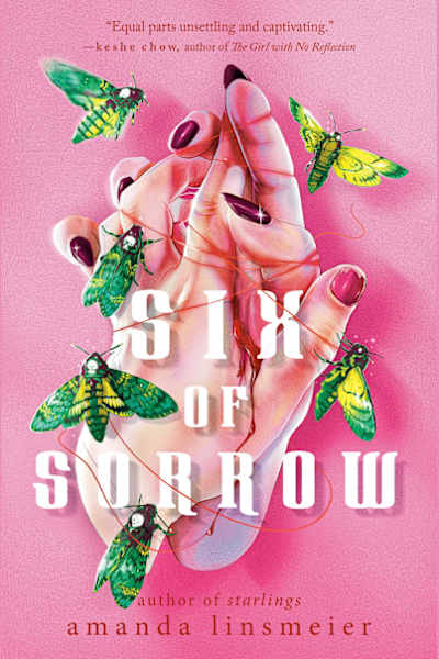 Book cover for Six of Sorrow by Amanda Linsmeier
