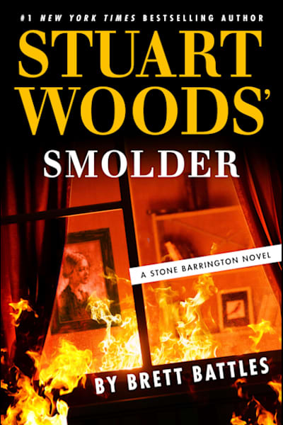 Book cover for Stuart Woods' Smolder by Brett Battles