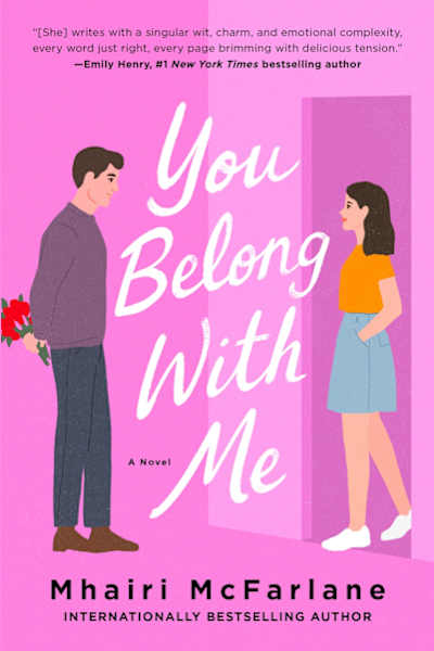 Book cover for You Belong with Me by Mhairi McFarlane