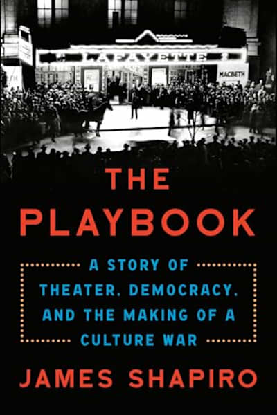 Book cover for The Playbook by James Shapiro