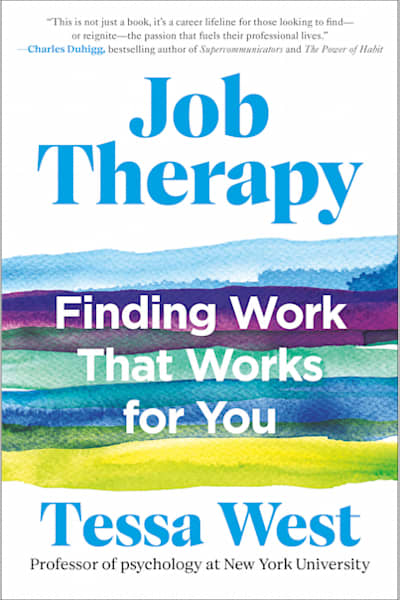 Book cover for Job Therapy by Tessa West
