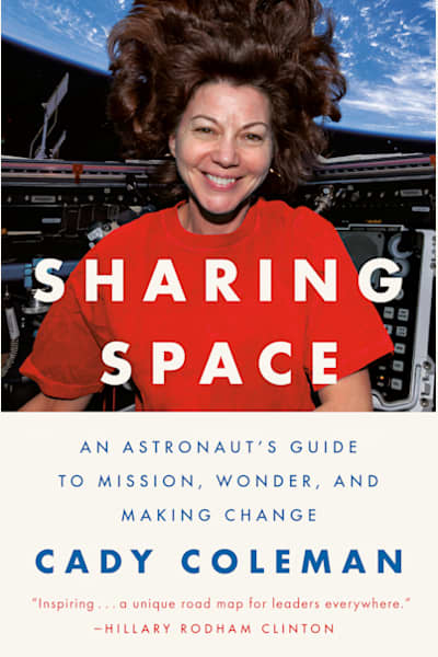 Book cover for Sharing Space by Cady Coleman