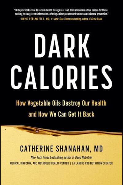 Book cover for Dark Calories by Catherine Shanahan