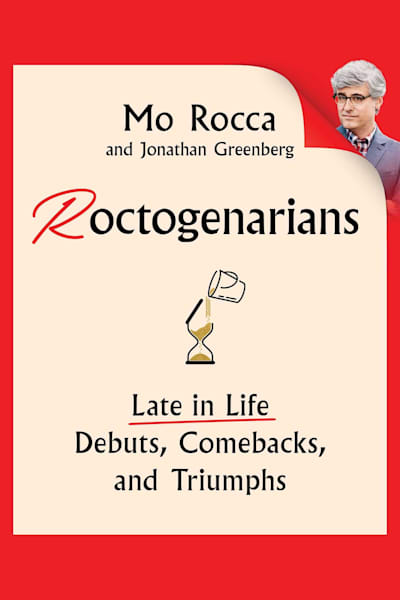 Book cover for Roctogenarians by Mo Rocca and Jonathan Greenberg