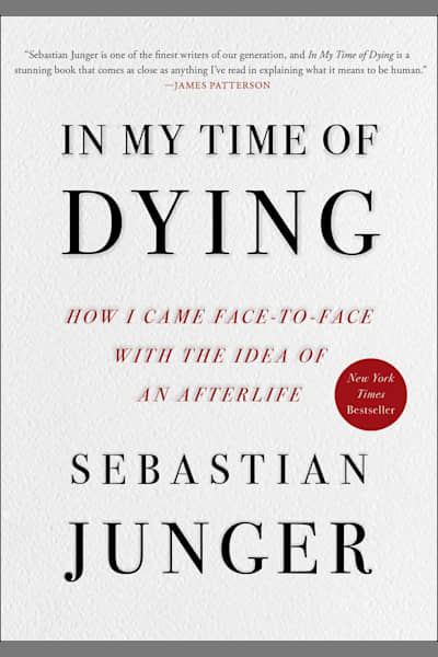 Book cover for In My Time of Dying by Sebastian Junger