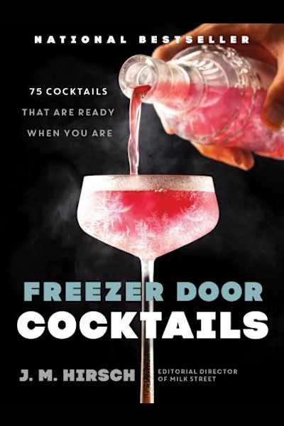 Book cover for Freezer Door Cocktails by J. M. Hirsch