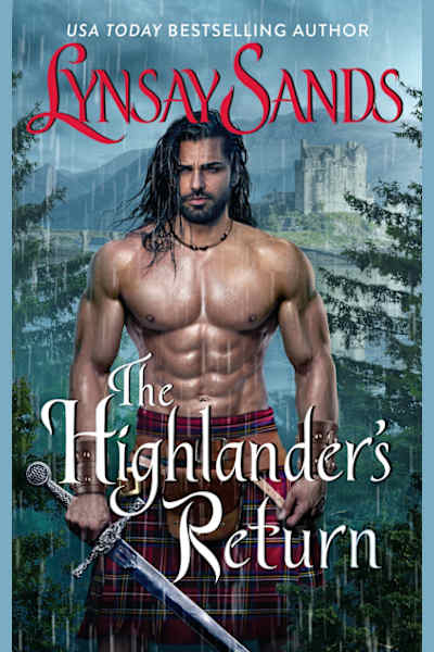 Book cover for The Highlander's Return by Lynsay Sands