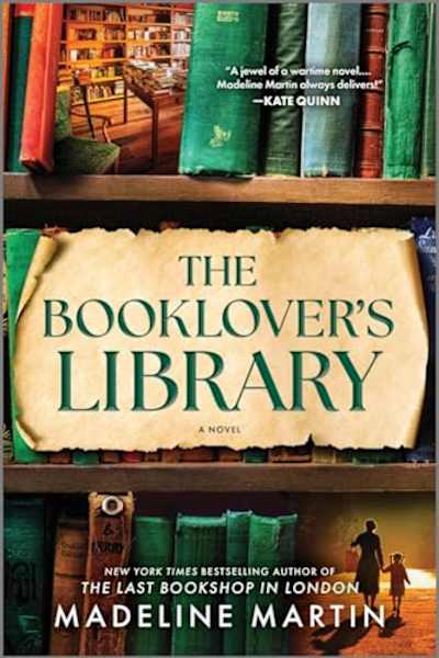 Book cover for The Booklover's Library by Madeline Martin