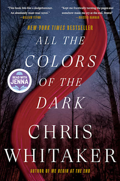 Book cover for All the Colors of the Dark by Chris Whitaker