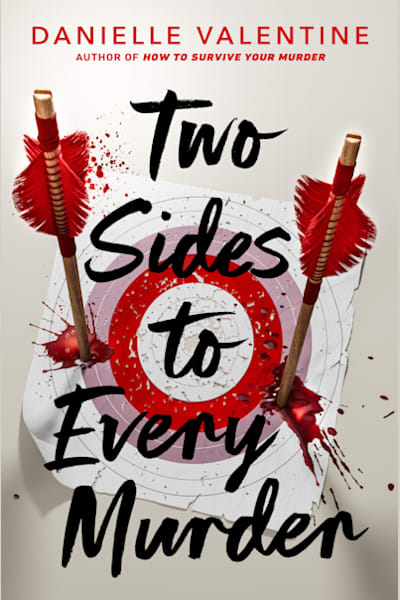 Book cover for Two Sides to Every Murder by Danielle Valentine