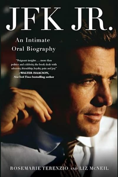 Book cover for JFK Jr. by Liz McNeil and RoseMarie Terenzio