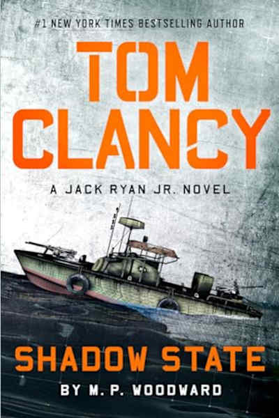 Book cover for Tom Clancy: Shadow State by M.P. Woodward