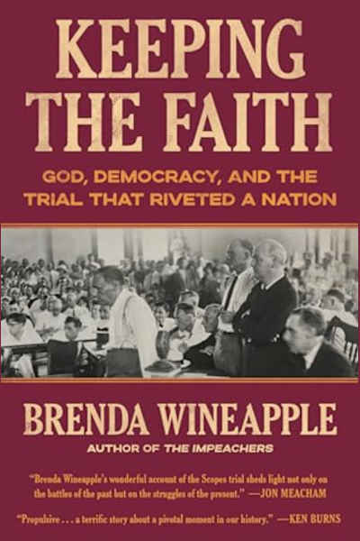 Book cover for Keeping the Faith by Brenda Wineapple