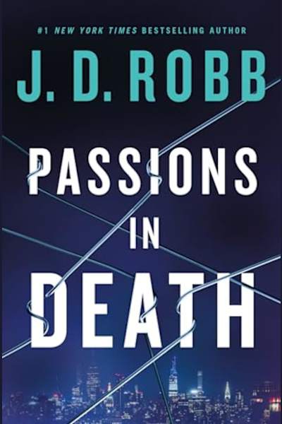 Book cover for Passions in Death by J. D. Robb