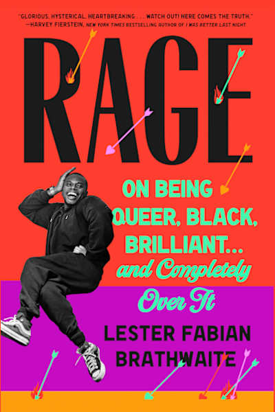 Book cover for Rage by Lester Fabian Brathwaite