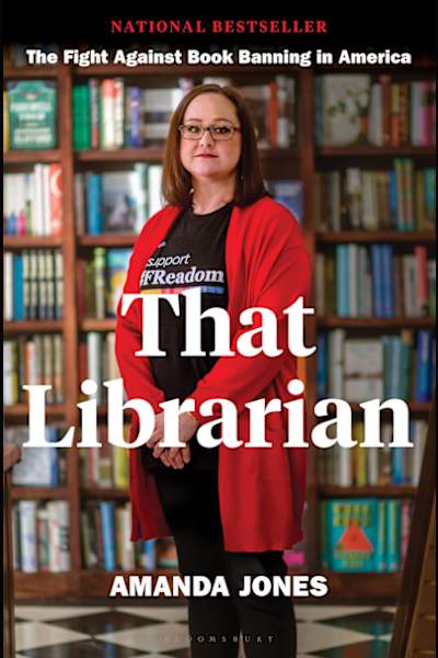 Book cover for That Librarian by Amanda Jones