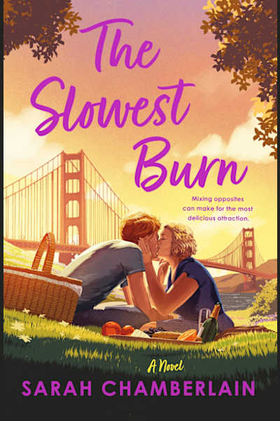 Book cover for The Slowest Burn by Sarah Chamberlain