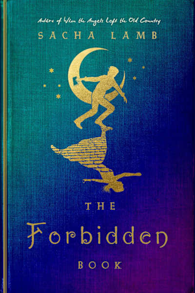 Book cover for The Forbidden Book by Sacha Lamb