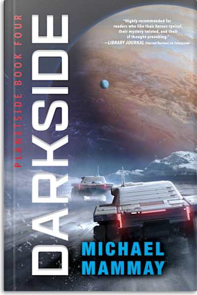 Book cover for Darkside by Michael Mammay