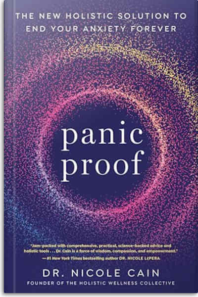 Book cover for Panic Proof by Nicole Cain