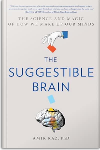 Book cover for The Suggestible Brain by Amir Raz