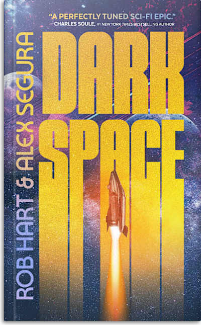 Book cover for Dark Space by Alex Segura and Rob Hart