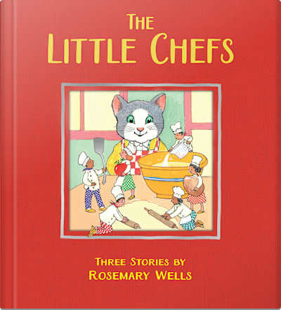 Book cover for The Little Chefs by Rosemary Wells