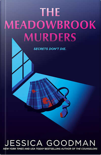 Book cover for The Meadowbrook Murders by Jessica Goodman