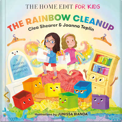Book cover for The Rainbow Cleanup by Joanna Teplin, Clea Shearer, and Junissa Bianda
