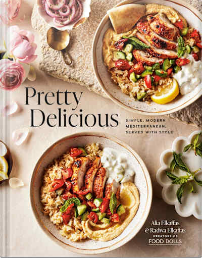 Book cover for Pretty Delicious by Radwa Elkaffas and Alia Elkaffas