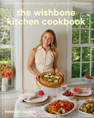 Book cover for The Wishbone Kitchen Cookbook by Meredith Hayden