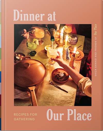 Book cover for Dinner at Our Place by Shiza Shahid