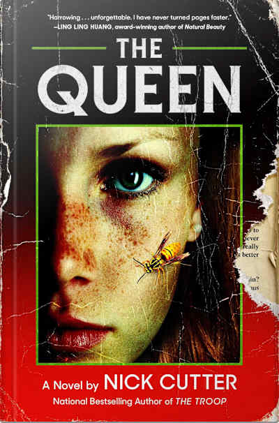 Book cover for The Queen by Nick Cutter
