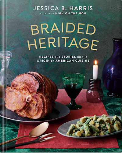Book cover for Braided Heritage by Jessica B. Harris