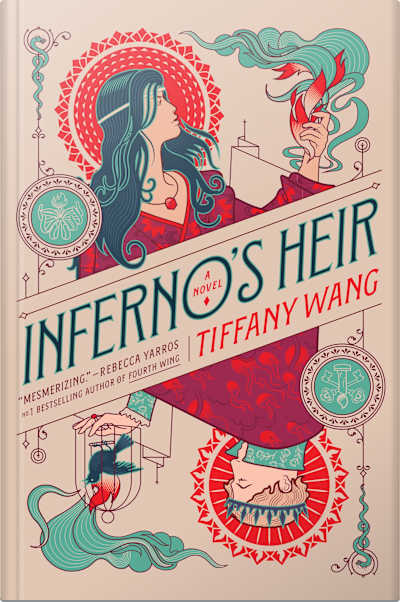 Book cover for Inferno's Heir by Tiffany Wang