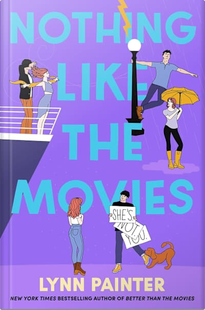 Book cover for Nothing Like the Movies by Lynn Painter