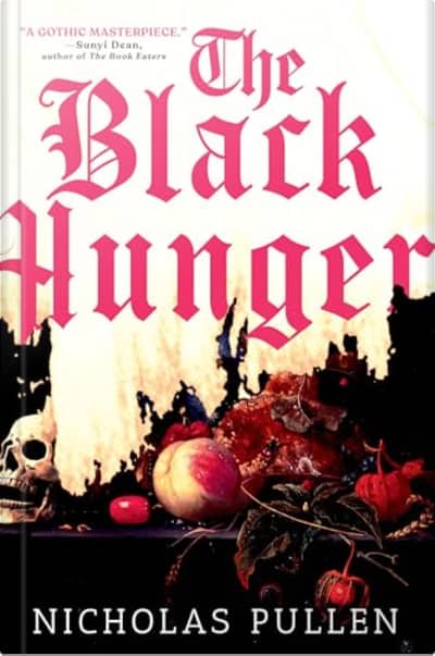 Book cover for The Black Hunger by Nicholas Pullen