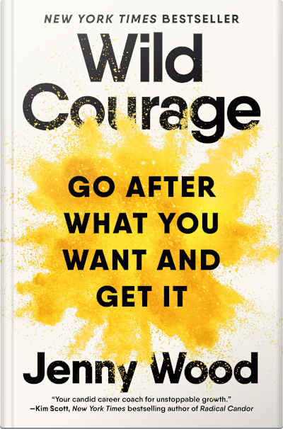 Book cover for Wild Courage by Jenny Wood