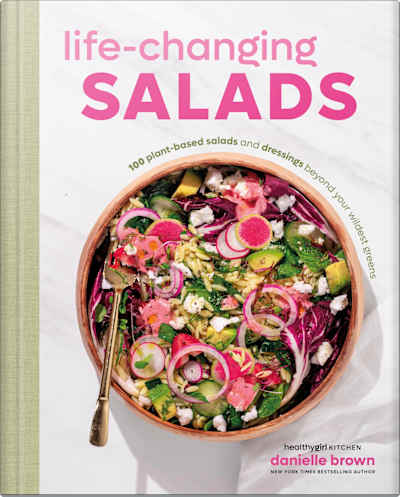 Book cover for Life-Changing Salads by Danielle Brown