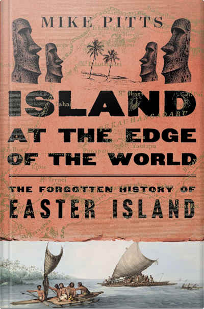 Book cover for Island at the Edge of the World by Mike Pitts