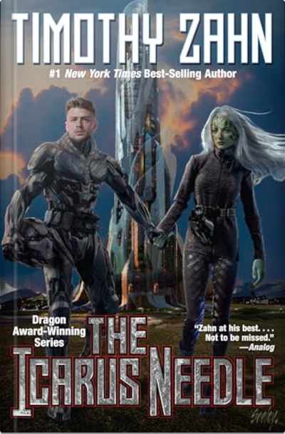 Book cover for The Icarus Needle by Timothy Zahn