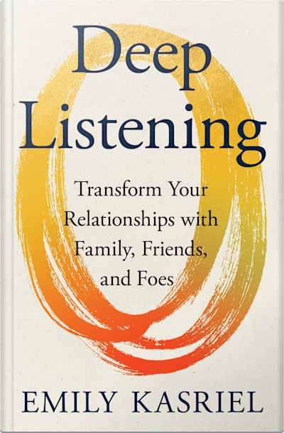 Book cover for Deep Listening by Emily Kasriel