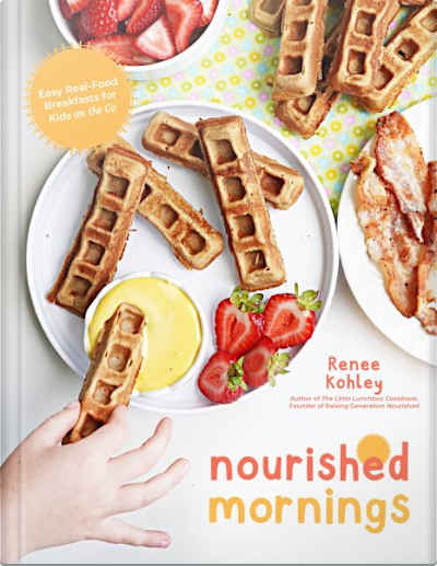 Book cover for Nourished Mornings by Renee Kohley
