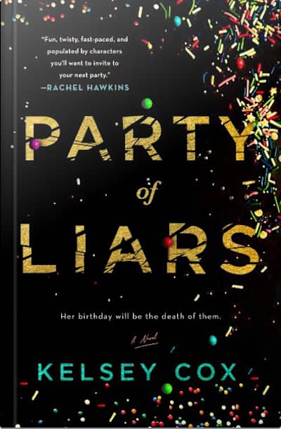 Book cover for Party of Liars by Kelsey Cox