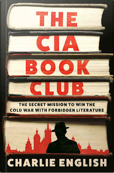 Book cover for The CIA Book Club by Charlie English