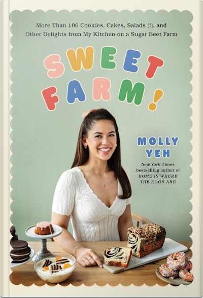 Book cover for Sweet Farm! by Molly Yeh