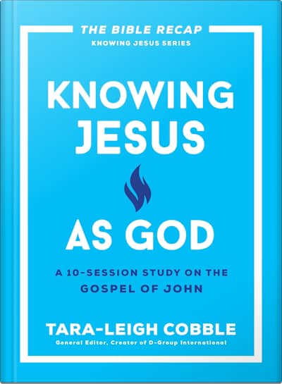 Book cover for Knowing Jesus as God by Tara Leigh Cobble